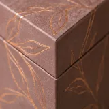 Custom hexagonal diffuser presentation box packaging — Hexagonal lift-off box — Material & finish