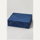 Custom perfume duo packaging — Collapsible magnetic rigid box — Closed set