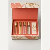 Custom travel fragrance set packaging — Collapsible magnetic rigid box — Product & insert