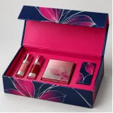Makeup launch kit — Collapsible magnetic rigid box