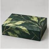 Custom matcha ceremony kit packaging — Collapsible magnetic rigid box — Closed set
