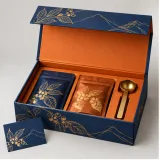 Coffee tasting kit — Collapsible magnetic rigid box