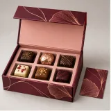 Chocolate selection — Collapsible magnetic rigid box