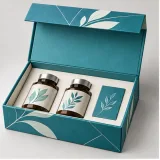 Wellness bottle duo — Collapsible magnetic rigid box