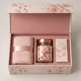 Custom spa accessory set packaging — Collapsible magnetic rigid box — Product & insert