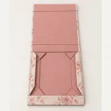 Custom spa accessory set packaging — Collapsible magnetic rigid box — Unfolded / flat-pack