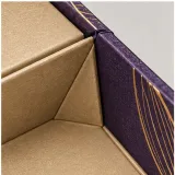 Custom jewelry gift set packaging — Collapsible magnetic rigid box — Material & finish