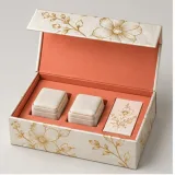 Wedding keepsake set — Collapsible magnetic rigid box