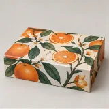 Custom cookie gift selection packaging — Collapsible magnetic rigid box — Closed set