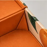 Custom cookie gift selection packaging — Collapsible magnetic rigid box — Material & finish
